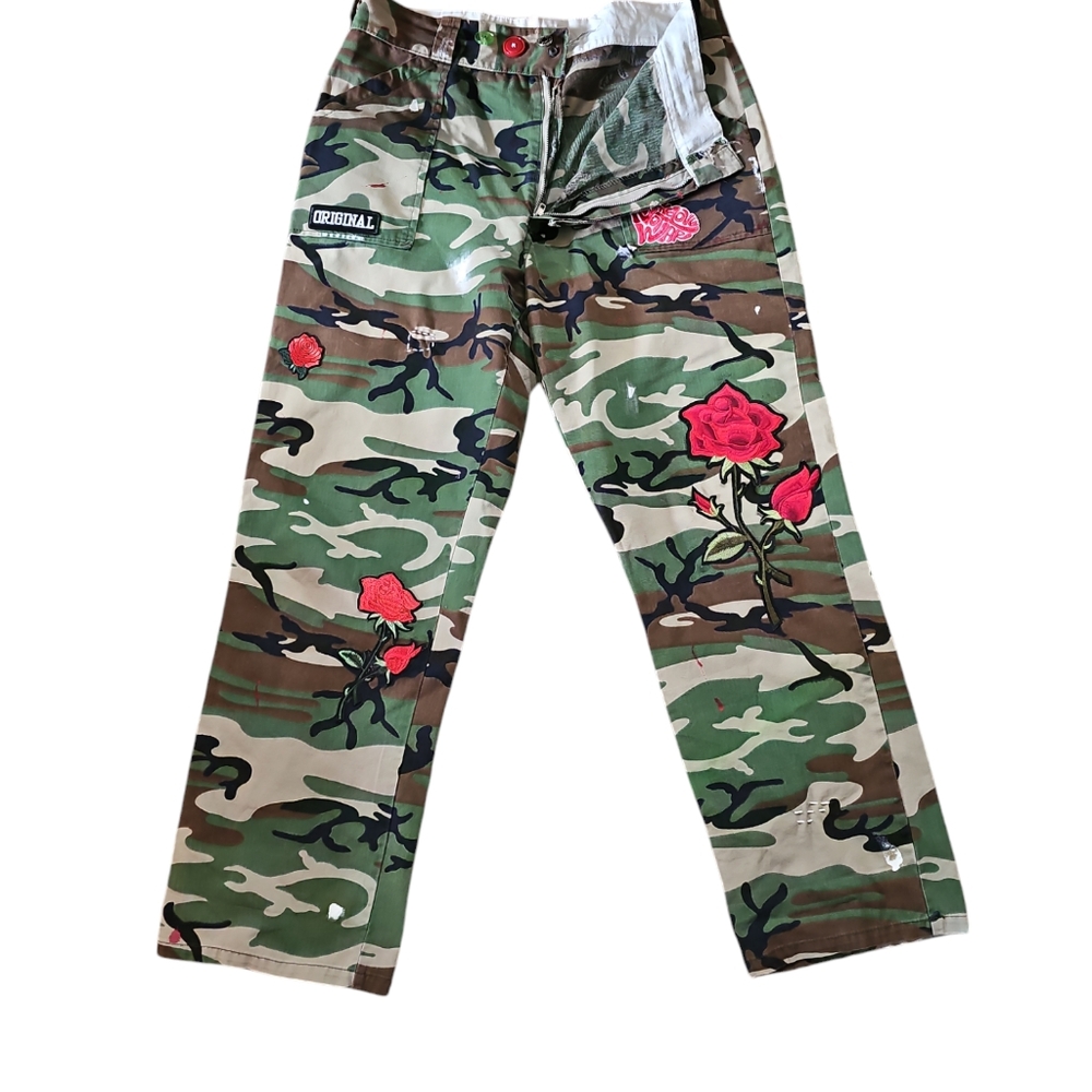NORMA and MayMe military trousers (Make love not War)